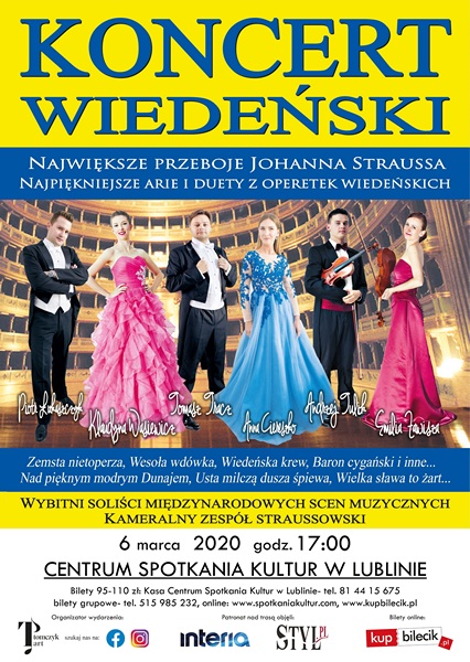 plakat koncert wiedeński